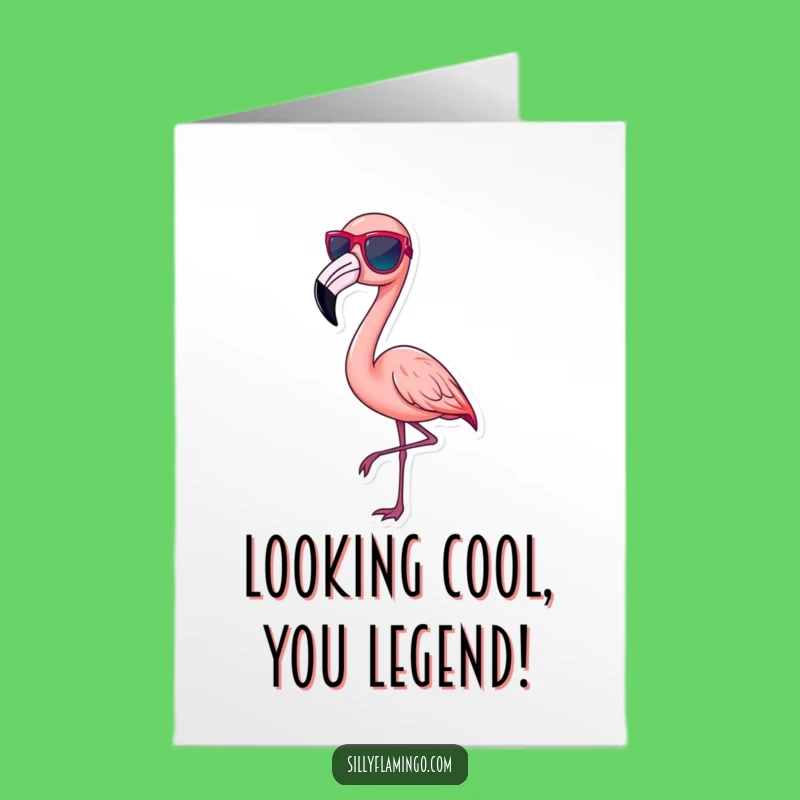 Free Printable Congrats Card: Chic Flamingo Style, Trendy Downloadable for Success