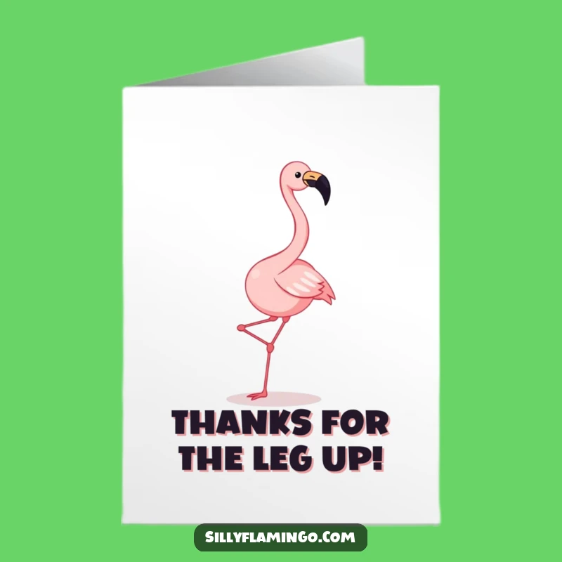 Free Printable Flamingo Thank You Card - Whimsical Downloadable Gift for Appreciation