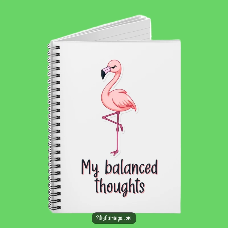 Funny Flamingo Wink Notebook: Hilarious Bird Journal for Elegant Notes