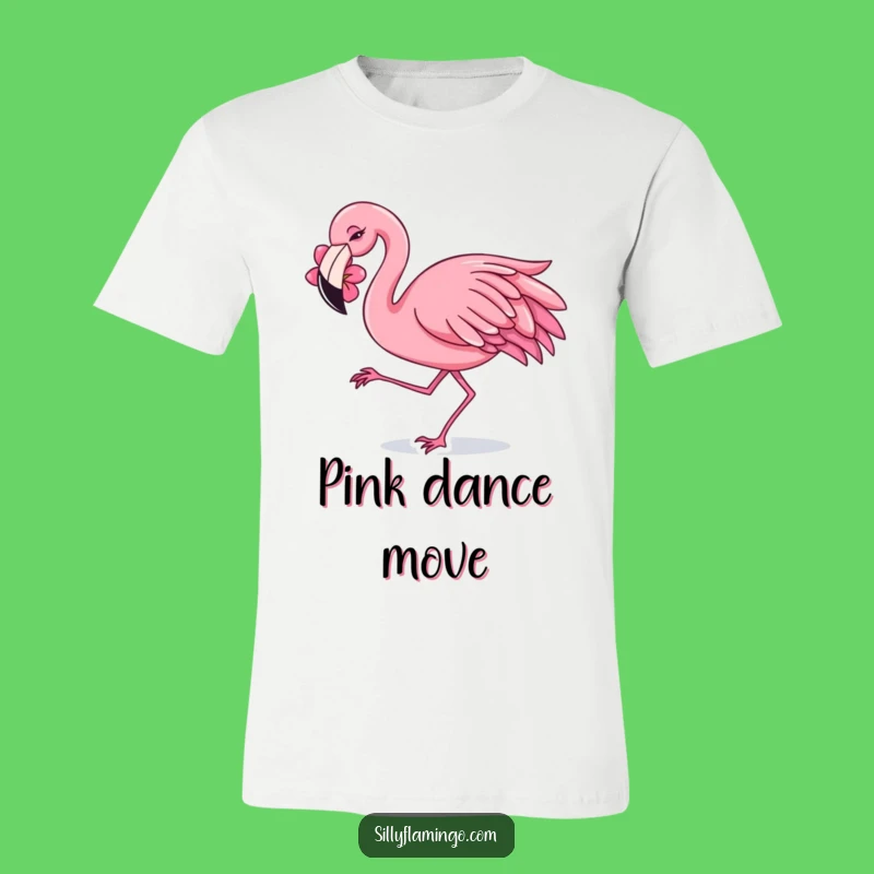 Funny Flamingo Dancing T-Shirt: Party Vibe and Humor